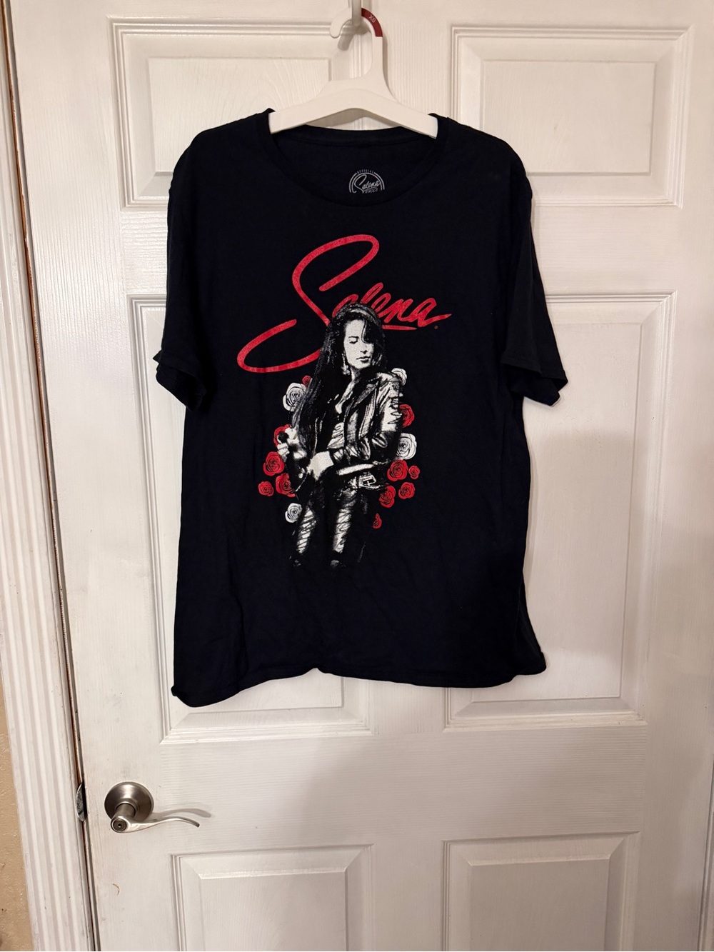 Black Selena Graphic Tee - Men's Casual Shirt